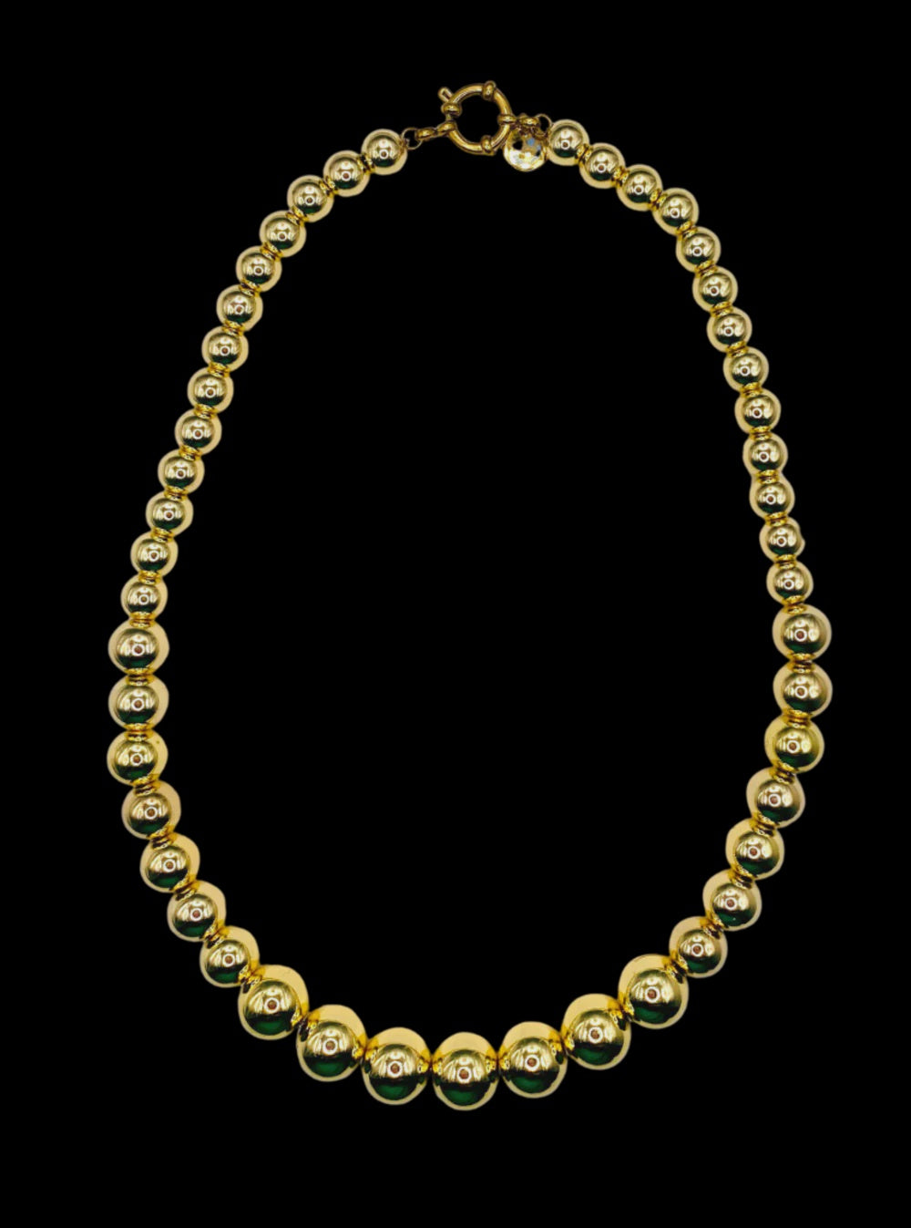 Bonnie Ball Necklace Goud