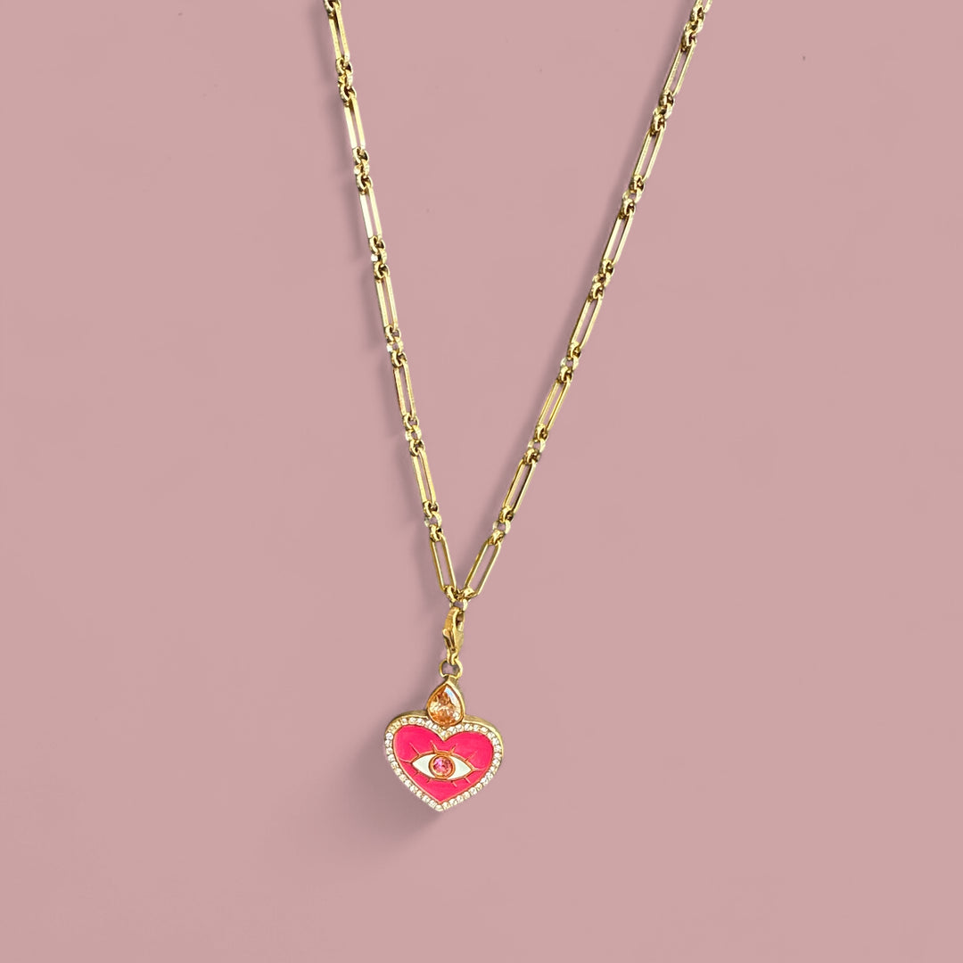 Cher Ketting met Hart hanger